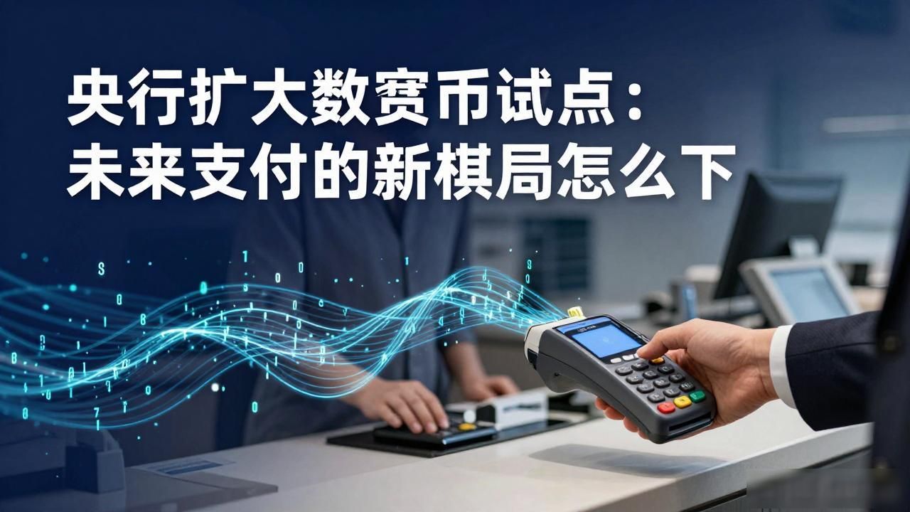 央行扩大数字货币试点_数字人民币试点范围扩大_数字人民币对支付体系的影响