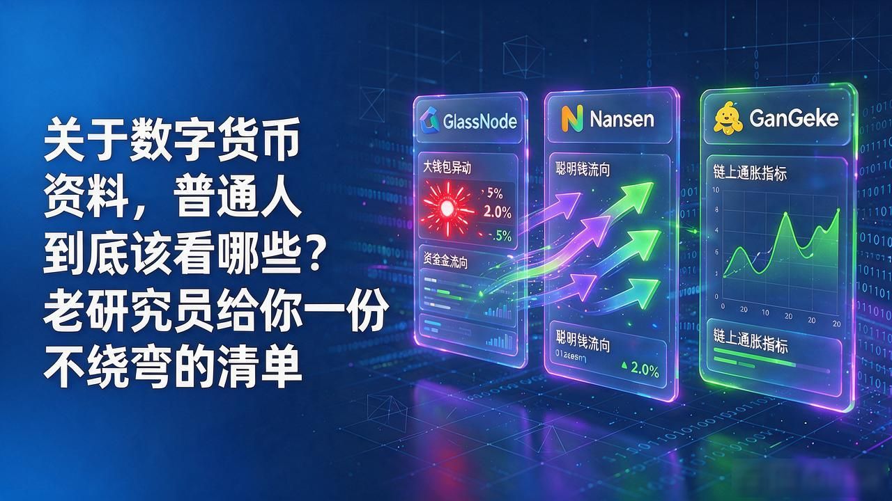 关于数字货币资料_数字货币入门避坑指南_链上数据分析工具推荐