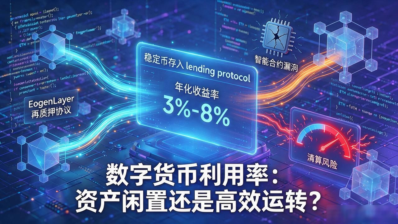 数字货币的利用率_数字货币利用率_沉睡数字资产