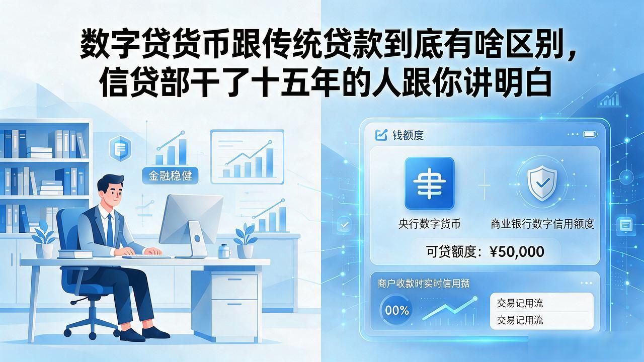 数字信贷系统_数字贷货币_央行数字货币信用凭证