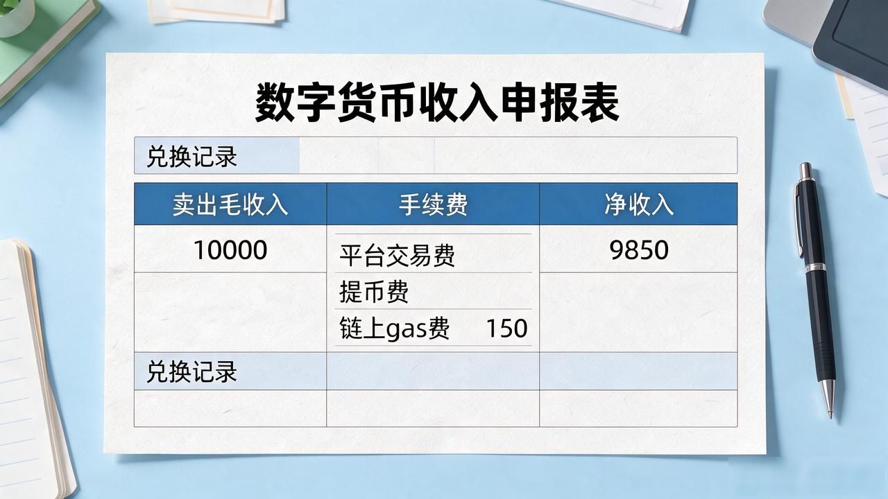 填数字货币_手续费填报误区_报税季数字货币收入填报