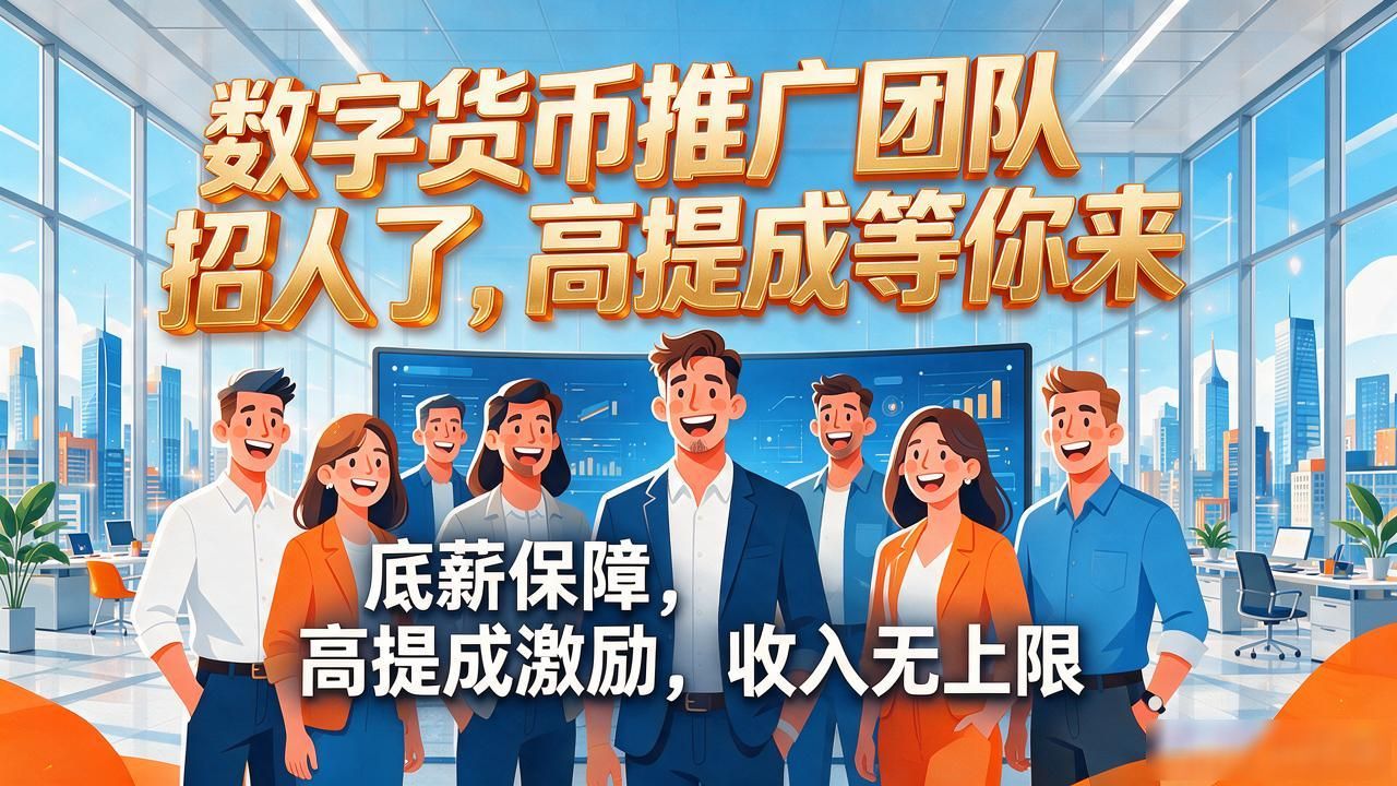 招聘数字货币推广_社群资源数字货币推广_数字货币平台推广岗位