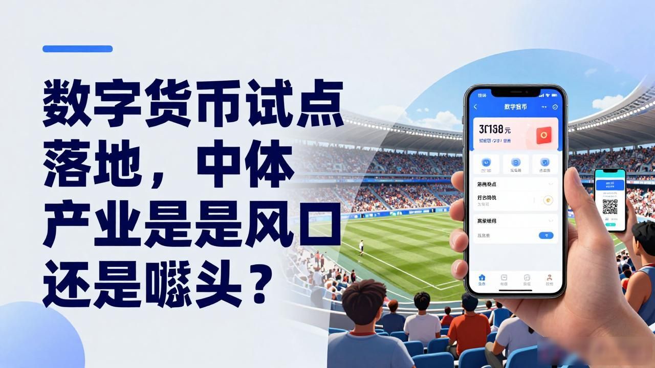 数字货币试点中体产业_体育场馆数字人民币收款_中体产业数字货币试点关联