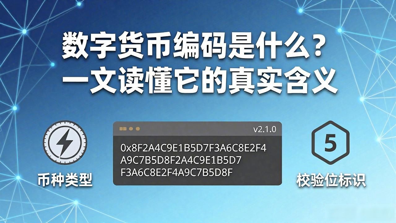 数字货币编码含义_数字货币编码意味什么_数字货币编码与钱包地址区别