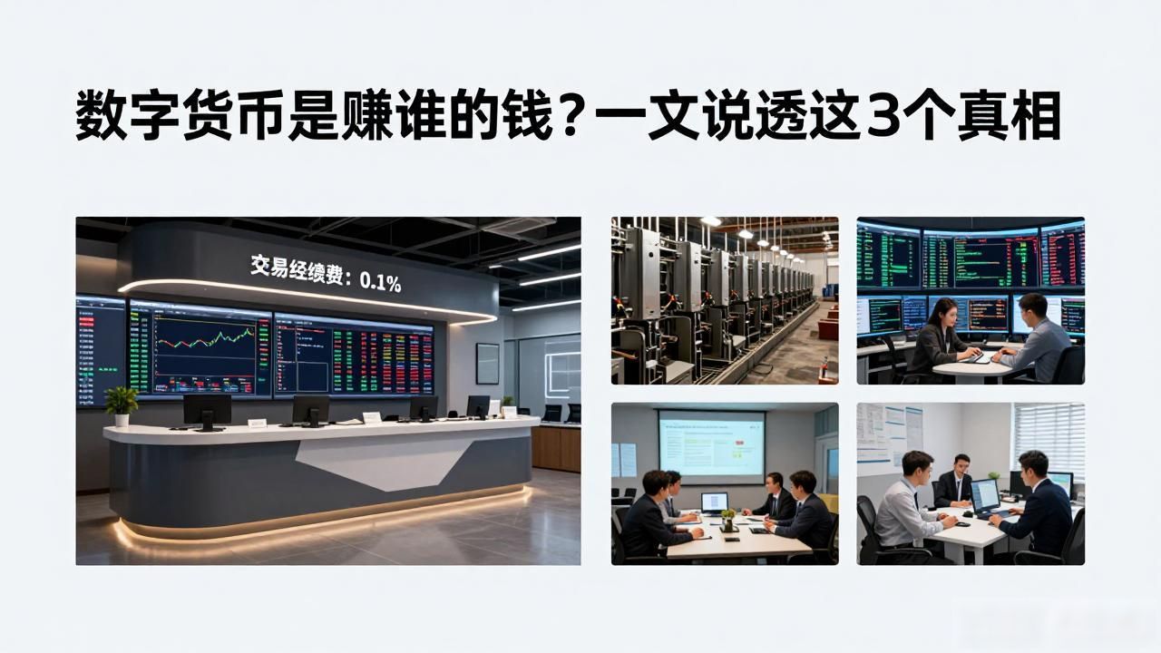数字货币是赚谁的钱_数字货币价格波动对财富转移的影响_数字货币财富逻辑