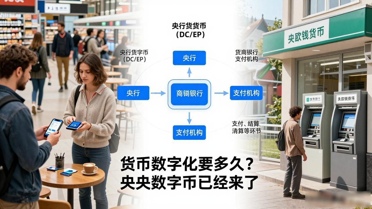 货币形态演变_货币数字化要多久_数字人民币试点