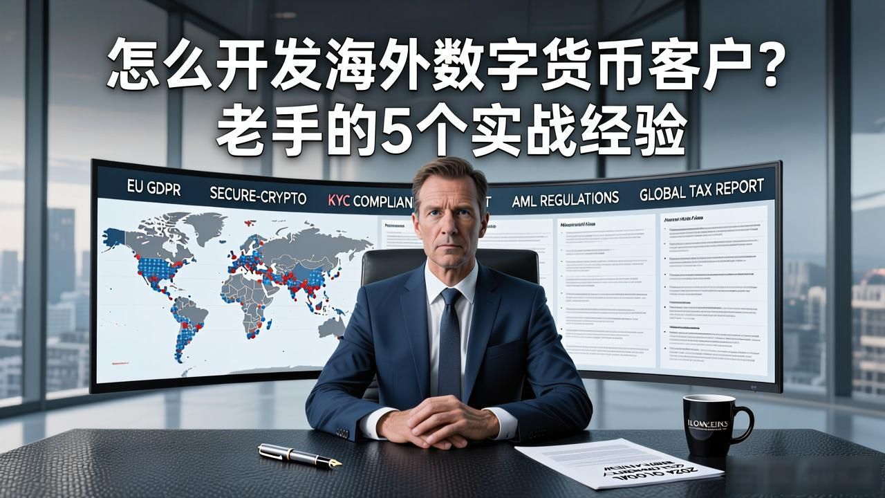 海外数字货币客户开发_加密货币交易所海外BD实战经验_加密货币海外客户开发系统性打法
