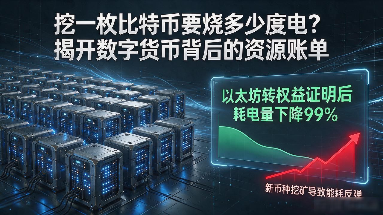 数字货币消耗资源_数字货币年耗电量超荷兰_比特币挖矿电力消耗与环境影响