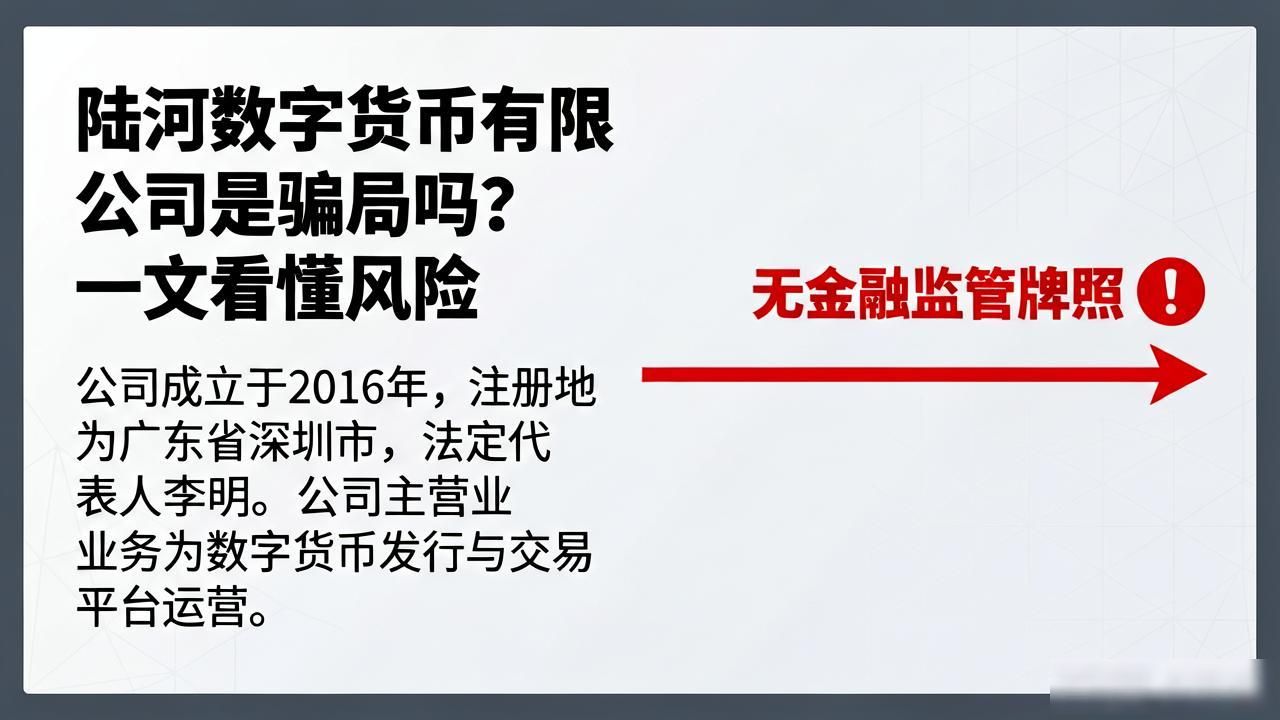 陆河数字货币有限公司_防范虚拟货币非法集资_识别无牌照数字货币公司