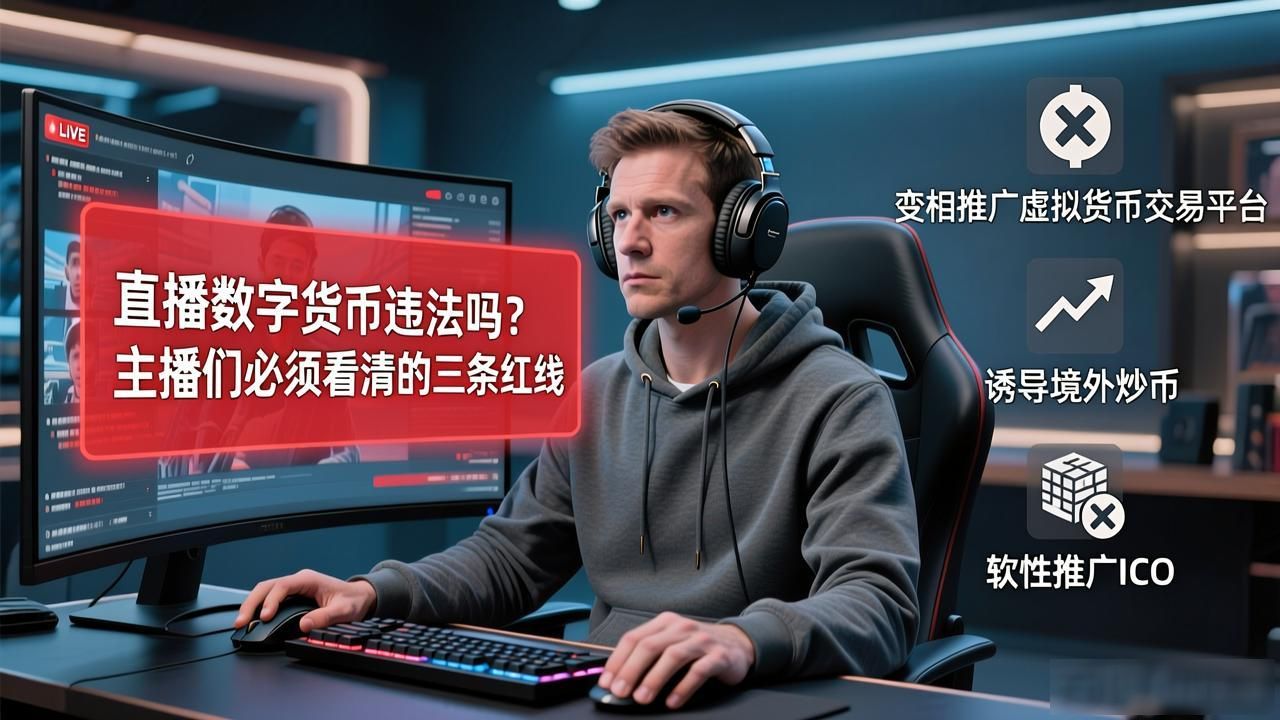 直播数字货币违法_直播数字货币违法吗_数字货币直播法律风险