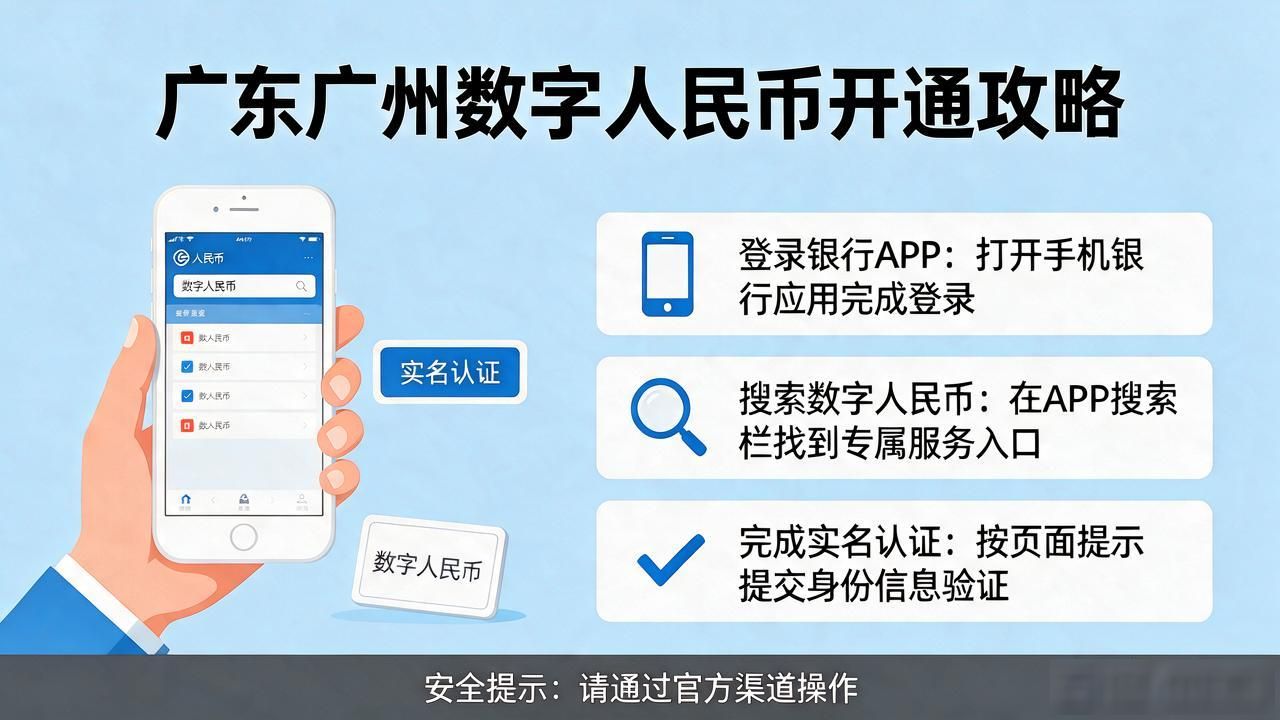 数字人民币开通流程_广东广州数字货币_广州数字人民币使用场景