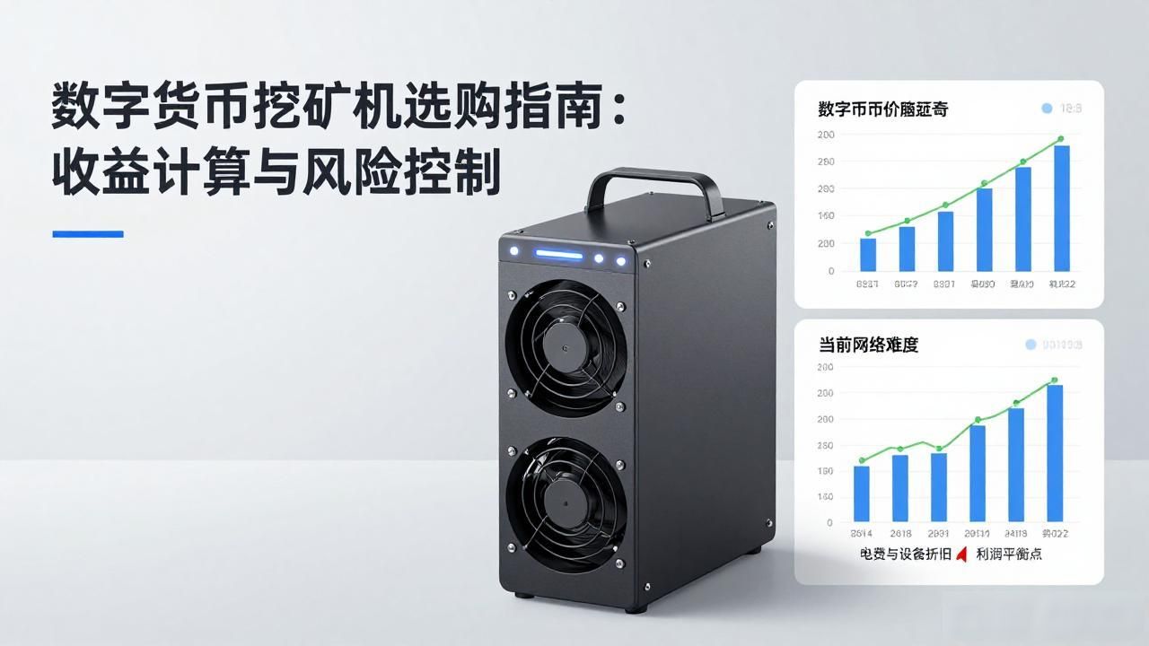 数字货币挖矿机选购核心指标_ASIC矿机投入成本与运营风险_数字货币 挖矿机