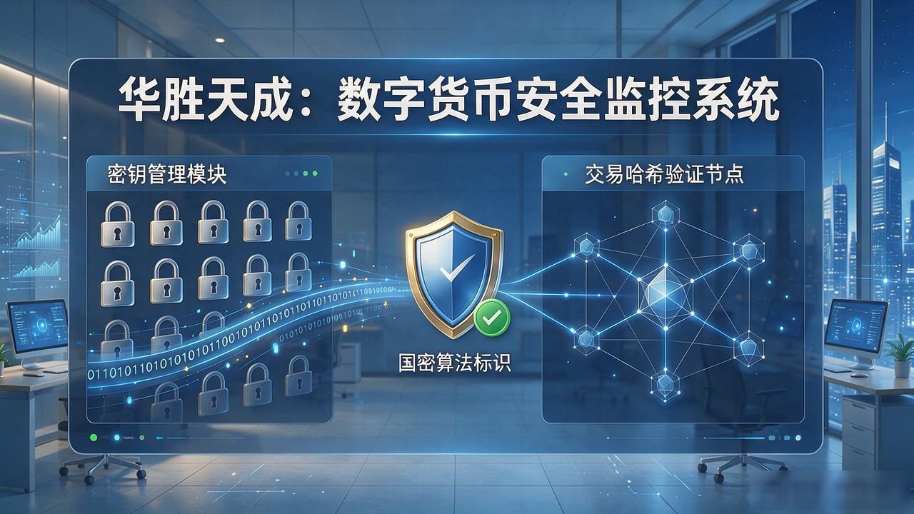 数字货币 华胜天成 技术落地_数字货币 华胜天成_数字人民币 基础设施建设 风险控制