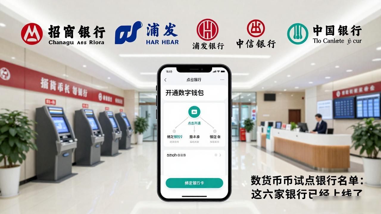 哪些银行实行数字货币_数字人民币支持银行列表_数字人民币试点银行名单
