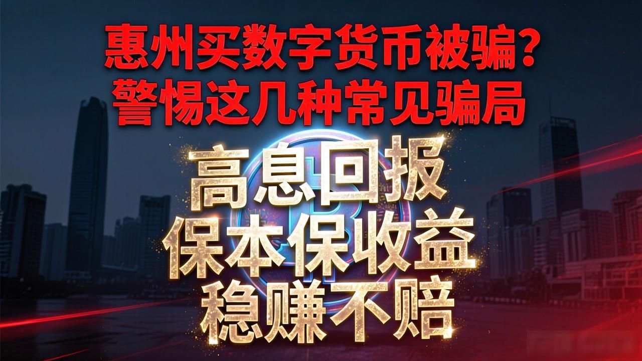 惠州数字货币诈骗报案指南_惠州数字货币交易诈骗案例及防范方法_买数字货币被骗惠州