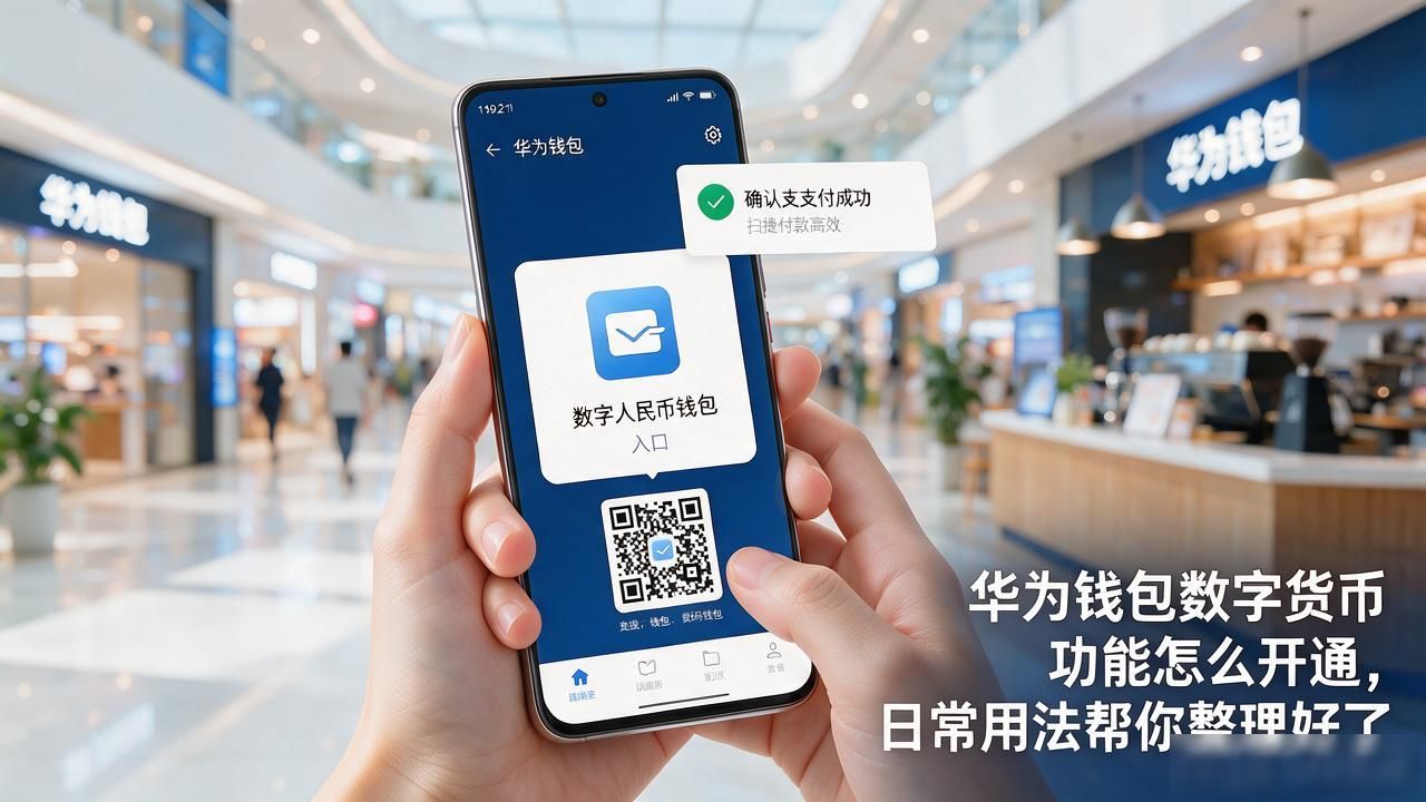 数字人民币扫码支付体验_华为钱包数字货币功能_华为钱包数字人民币入口