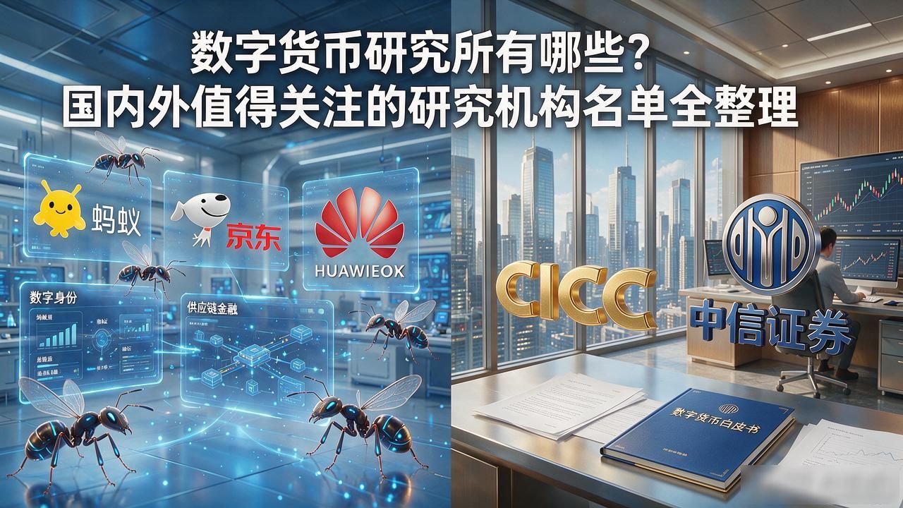数字人民币研发机构名单_数字货币研究机构有哪些_数字货币研究所有哪些