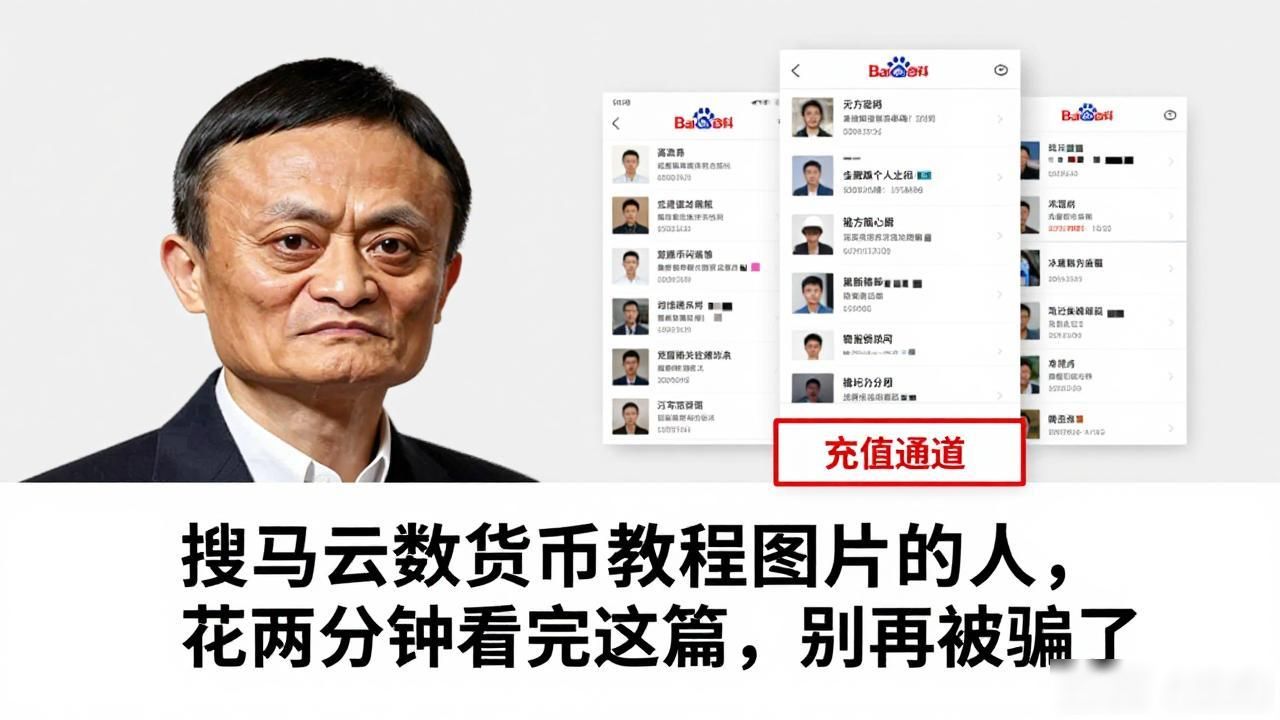假马云图片骗局_马云数字货币教程_马云数字货币教程图片