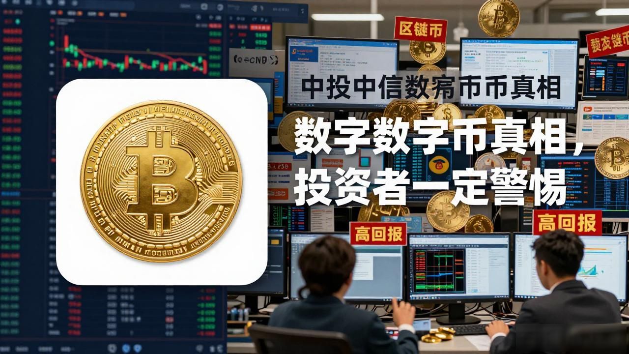 中投中信数字货币_中投中信数字货币骗局识别方法_央企业数字货币投资陷阱防范