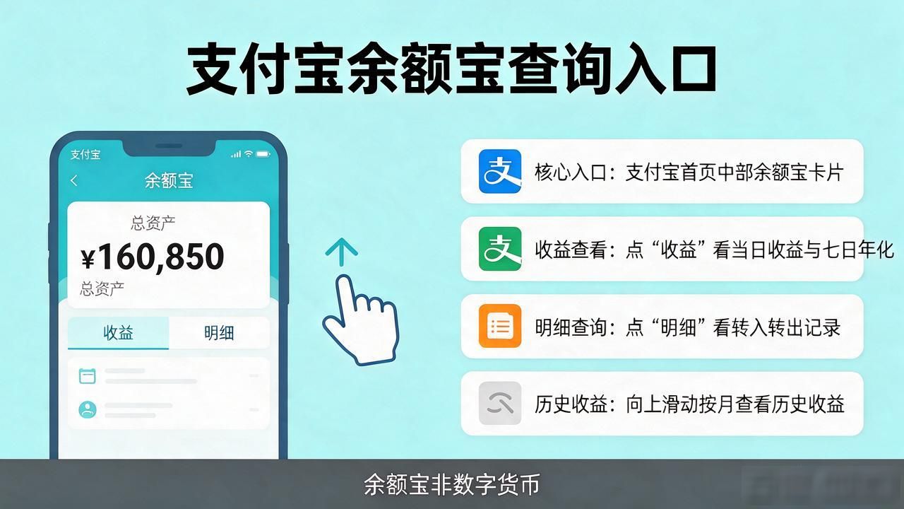支付宝查数字货币入口在哪_余额宝怎么查余额和收益_数字货币去哪查余额宝