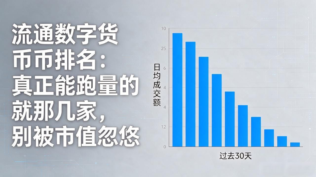 流通数字货币排名_市值排名与真实流通量差异_流通数字货币排名