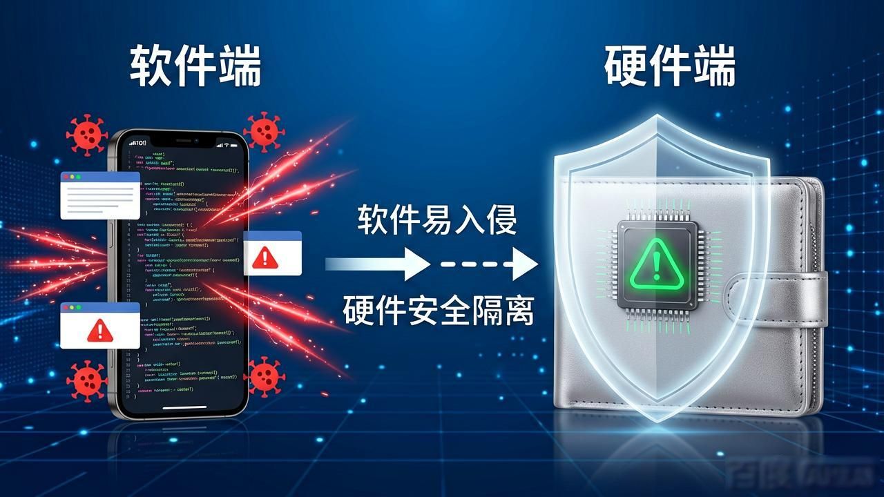 imToken 和硬件钱包哪个更安全?_大额资产数字钱包选择_imToken硬件钱包安全对比