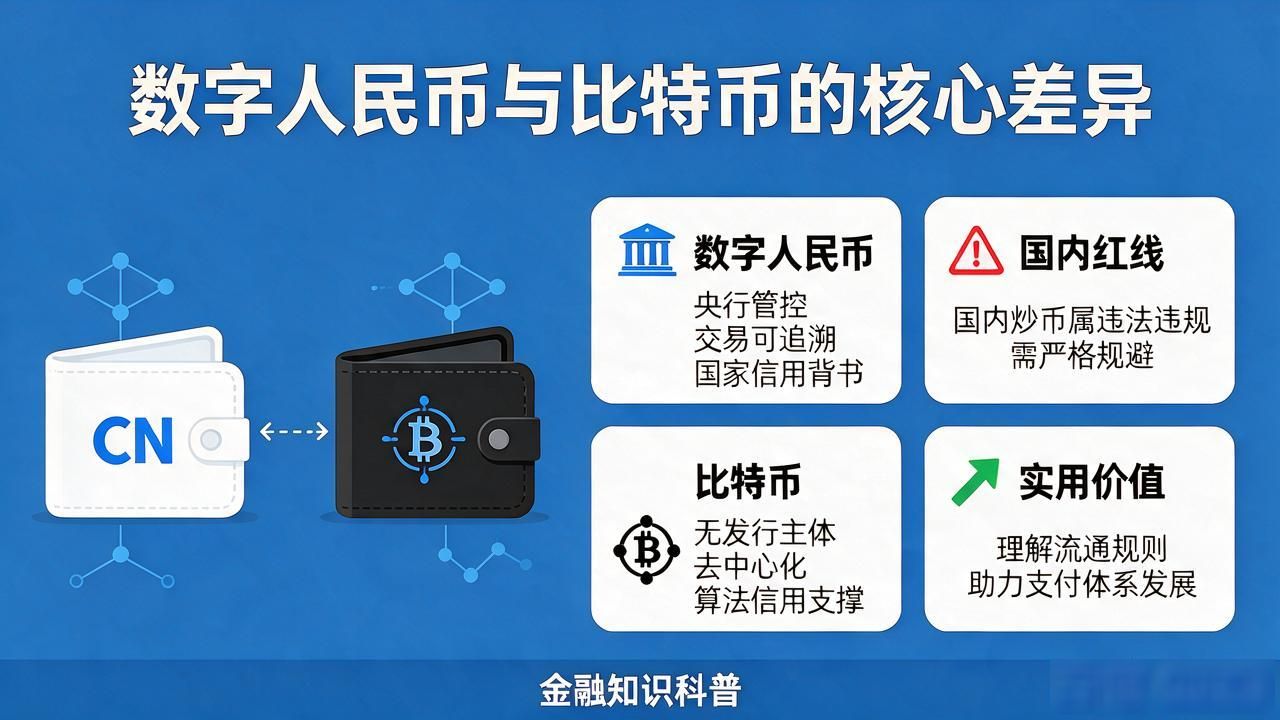 数字人民币与比特币区别_数字人民币碰一碰转账功能_数字货币CN