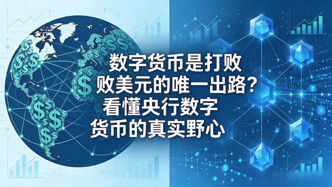 digital currency_challenging dollar hegemony_数字货币是打败美元的