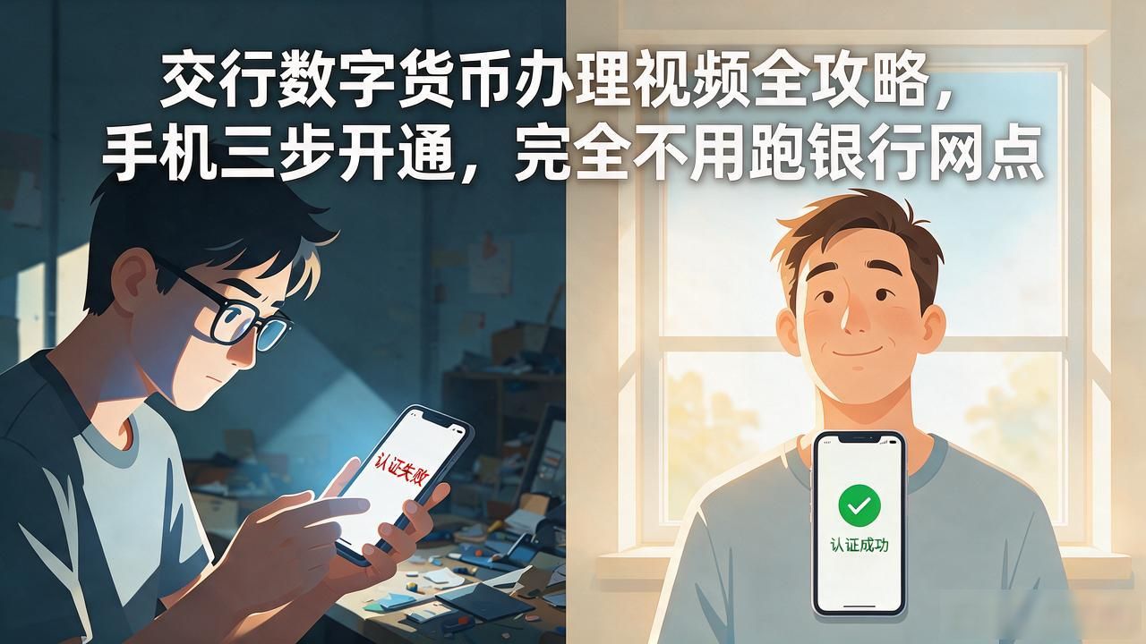 交行数字货币办理视频_交行数字人民币开通流程_交行手机银行数字钱包办理