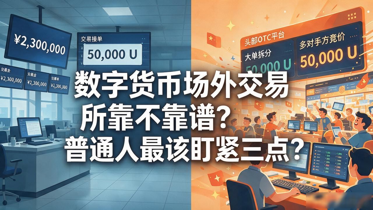 数字货币场外交易所_OTC交易对手方风险_数字货币场外交易所信用撮合