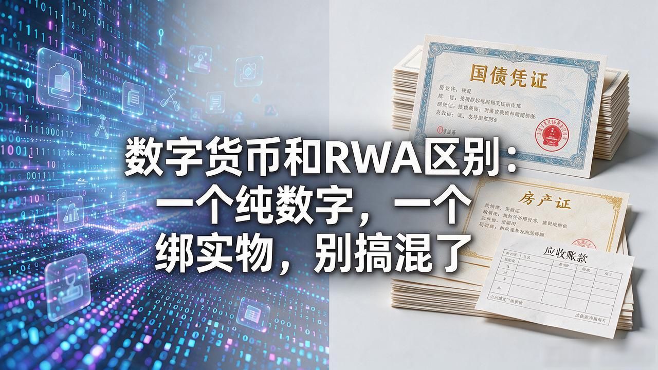 区块链投研避坑指南_数字货币和rwa区别_数字货币与RWA区别