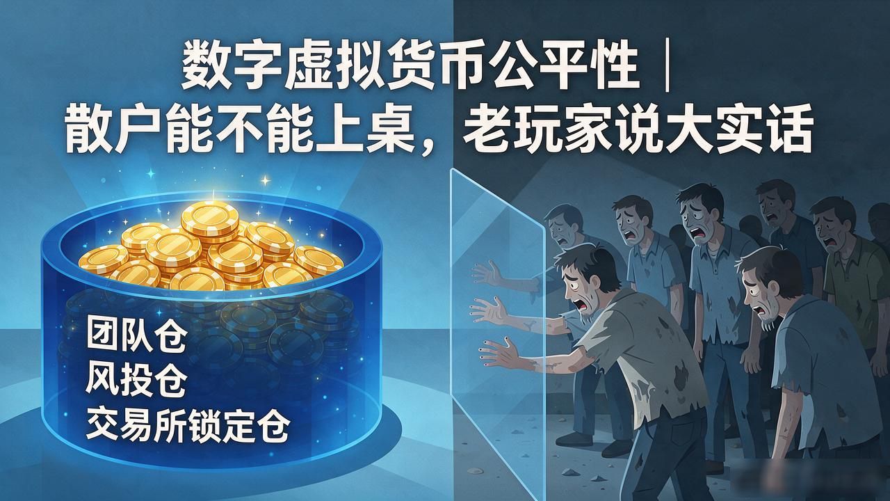 币圈公平性_机构与散户信息差_数字虚拟货币的公平性